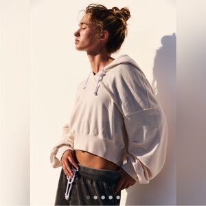 NWOT! 🌟Free People Movement Playbook Hoodie🌟. Size Medium. Color Tofu.